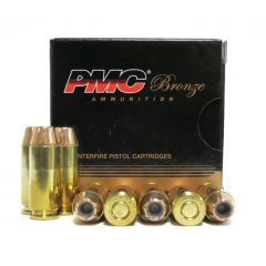 PMC- 10mm Auto 170gr JHP (10B)          ($2.99 Shipping on orders $250-$2000)