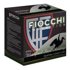 Fiocchi 12ga 3" Waterfowl Steel Hunting - #6      FREE SHIPPING on orders over $300