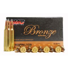 PMC 223 REM 55 GR Soft Point 20 RDS (223SP)           ($4.99 Shipping on orders $200-$2000!)