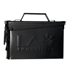 Custom LAX Ammunition 30 Cal Metal Ammo Can           ($3.99 Shipping on orders $200-$2000!)
