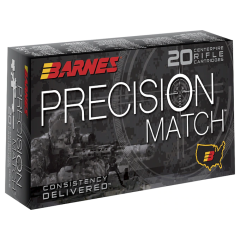 Barnes Precision Match 5.56x45mm 85gr OTM 20ct (30848)    ($4.99 Shipping on orders $200-$2000!)