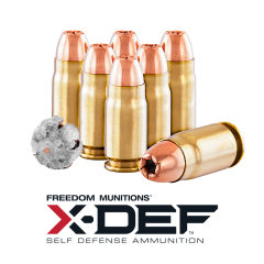 Freedom X-DEF Defense 357 SIG 124 gr Hollow Point (HP) New +P  ($5.99 Shipping! Orders $200 - $2000)