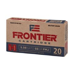 Hornady 5.56 Nato 55 gr FMJ (M193) Frontier (FR200)           ($9.99 Shipping on orders $250-$2000!)