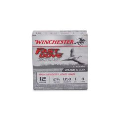 Winchester 12 GA 2-3/4" 1 OZ #8 SHOT 25 Rounds (WFD128B)    