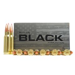 Hornady 308 Win 155 Gr A-Max Black (80927)              .     (FREE Shipping! Orders $250-$2000!)