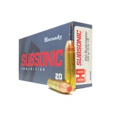 Hornady 450 Bushmaster 395 gr SUB-X      FREE SHIPPING on orders over $300