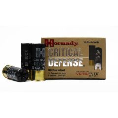 Hornady 12 GA 2-3/4in 00 BUCK 8-PELLETS 10 RDS (86240)             .     ($3.99 Shipping! Orders $200-$2000)
