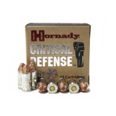 Hornady 9x18mm Makarov 95 gr FTX Critical Defense      