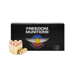 Freedom 9mm Luger 124 gr Jacketed Hollow Point (JHP) New                   ($3.99 Shipping! Orders $200-$2000)