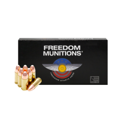 Freedom 9mm Luger 135 gr Round Nose Flat Point (RNFP) New           ($3.99 Shipping on orders $200-$2000!)