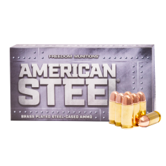 Freedom American Steel 45 Auto 230 gr Round Nose (RN) New             (FREE Shipping! Orders $250-$2000!)