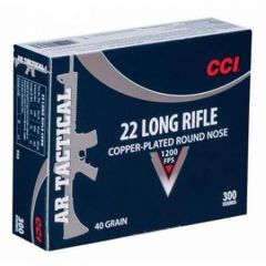 CCI AR TACTICAL .22 Long Rifle 300 Pack (956)          ($9.99 Shipping on orders $250-$2000!)