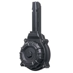 PRO MAG Fits the Glock Model 17 & 19 9mm 50 Rd - Black Polymer Drum (DRM-A11)           ($2.99 Shipping on orders $250-$2000)