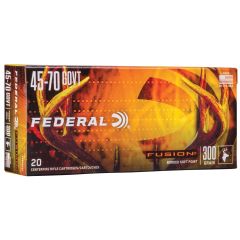 Federal 45-70 Govt 300gr SP Fusion (4570FS1)           ($3.99 Shipping on orders $200-$2000!)