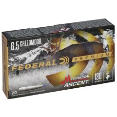 FEDERAL 130 GR TERMINAL ASCENT 6.5 PRC AMMO (Free Shipping! Orders $249-$2000)