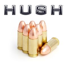 Hush- 9MM Luger 147 gr RN New FREE SHIPPING on orders over $300