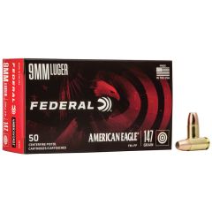 American Eagle 9mm 147 gr FP - 50ct (AE9FP)        .     (FREE Shipping! Orders $250-$2000!)
