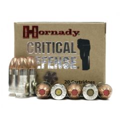 Hornady 45 Auto 185 gr FTX Critical Defense      FREE SHIPPING on orders over $300