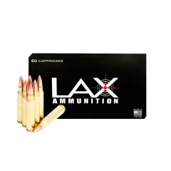 LAX Ammunition 5.56 55 gr M193 Full Metal Jacket (FMJ) New              