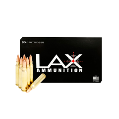 LAX AMMUNITION 223 62 GR FULL METAL JACKET (FMJ) NEW (Free Shipping on orders $250 - $2000)