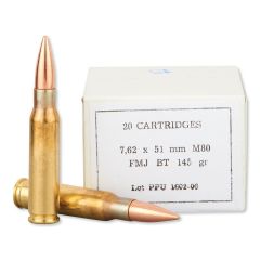Privi  PPU 762 x 51 145gr FMJ (PPN762B)          ($4.99 Shipping on orders $200-$2000!)