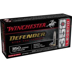 Winchester 350 Legend 160 gr Defender 20 RDS (S350PDB)          (FREE Shipping! Orders $250-$2000!)