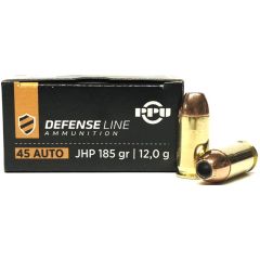 PRVI Partizan 45 AUTO 185 GR JHP 50 ROUNDS (PPD45)      (FREE Shipping on orders $200-$2000!)