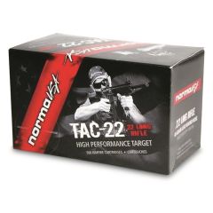 Norma 22 LR 40 gr Lead Round Nose (LRN) TAC-22  500 CT (2318716)      ($9.99 Shipping on orders $250-$2000!)