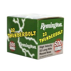 Remington Thunderbolt 22 LR 40 GR LRN (TB-22B) 500ct
