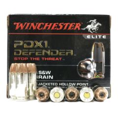 Winchester PDX1 40 SW 165 GR JHP 20 RDS     