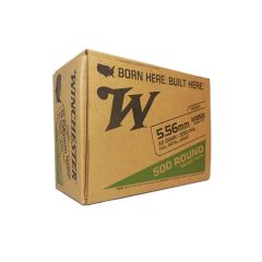 Winchester 556 NATO 62gr FMJ 500 RDS   (WM855500)        .     ($3.99 Shipping! Orders $200-$2000)