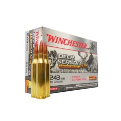 Winchester 243 WIN 85 GR. COPPER EXTREME POINT 20 ROUNDS (X243DSLF)        >    