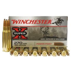 Winchester 270 WIN 150 GR PP 20 RDS (X2704)            ($5.99 Shipping! Orders $200 - $2000)