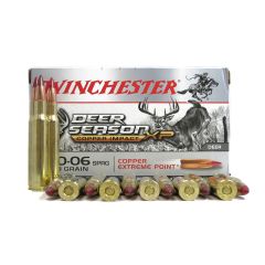 Winchester Deer Season XP 30-06 SPRG 150 GR Copper Extreme Point 20 rounds  (X3006DSLF)                    .     