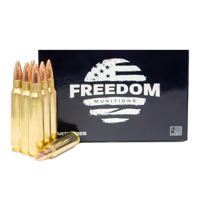 Freedom Munitions 223 55 gr Full Metal Jacket (FMJ) New