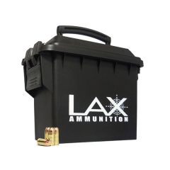 LAX Ammunition 380 Auto 100 gr Round Nose Flat Point  (RNFP) New 500 ct w/ FREE Ammo Can                                                    (Free Shipping! Orders $175-$2000)