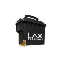 LAX Ammunition 9mm Luger 115 gr Round Nose (RN) New 250 ct w/ FREE Ammo Can (Clearance Pricing!)                                           
