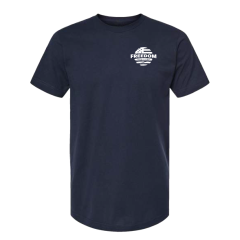 Freedom Logo Navy Tee                              