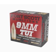 Fort Scott Munitions 9mm 80gr TUI Tin ( FS9MM80_TBU)  (Clearance Sale!) 