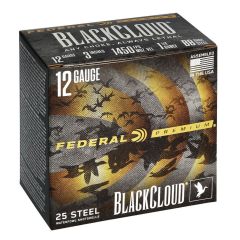 Federal Black Cloud FS Steel 12 Gauge 3" 1 1/4 oz BB (PWBX142BB)                           (Free Shipping! Orders $175-$2000)
