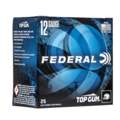 Federal Top Gun 12 GA 2-3/4" #8 SHOT 1330 FPS  25 ROUNDS (TGSF1288)                               (Free Shipping! Orders $175-$2000)