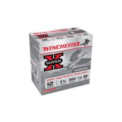 Winchester 12 GA 2 3/4 1550fps 1 1/6oz #BB (Steel) (WEX12BB)               (Free Shipping! Orders $175-$2000)