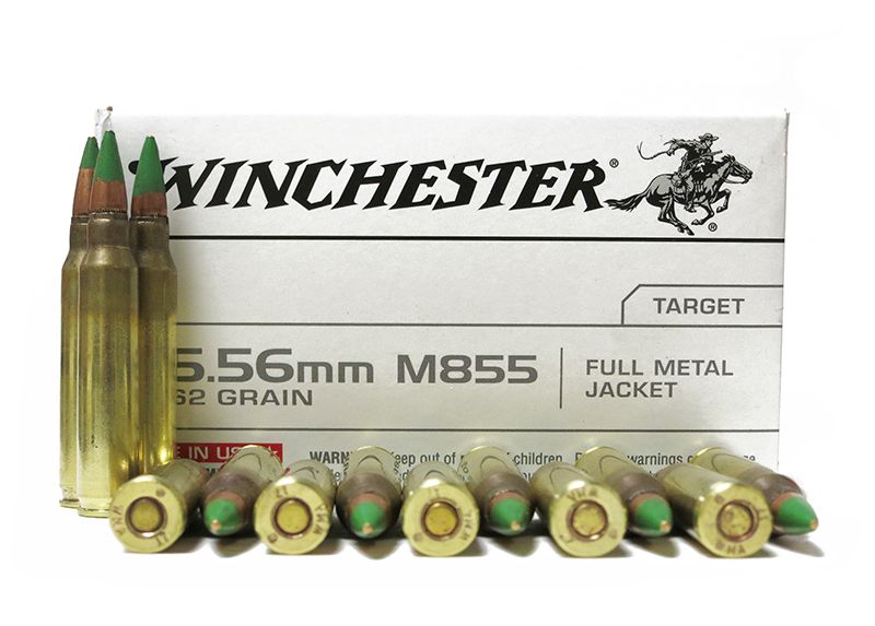 Winchester 556 62gr M855 Green Tip