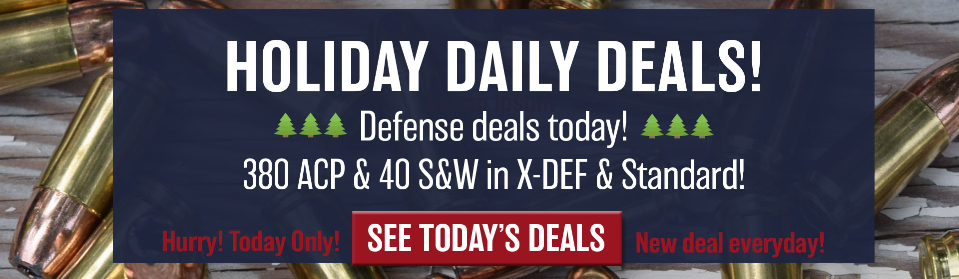 Thursday is Defense Deals! 